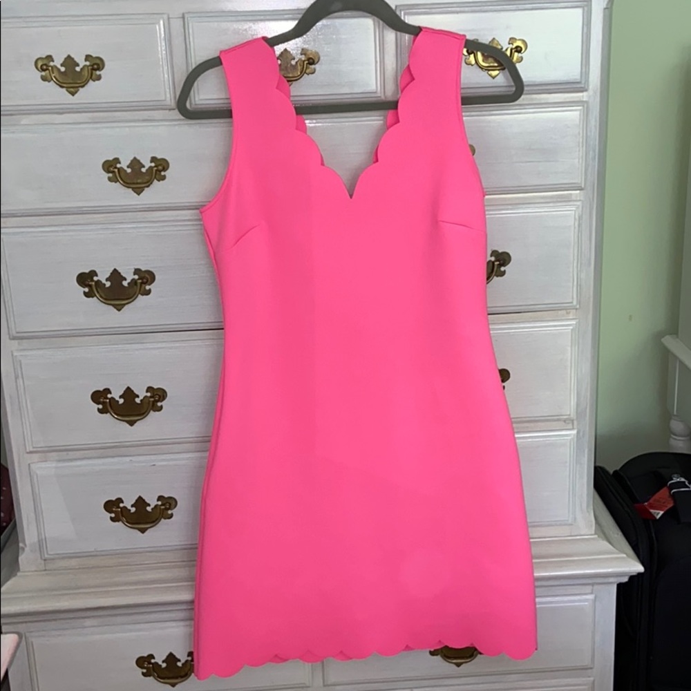 Lilly Pullitzer Scalloped Pink Dress